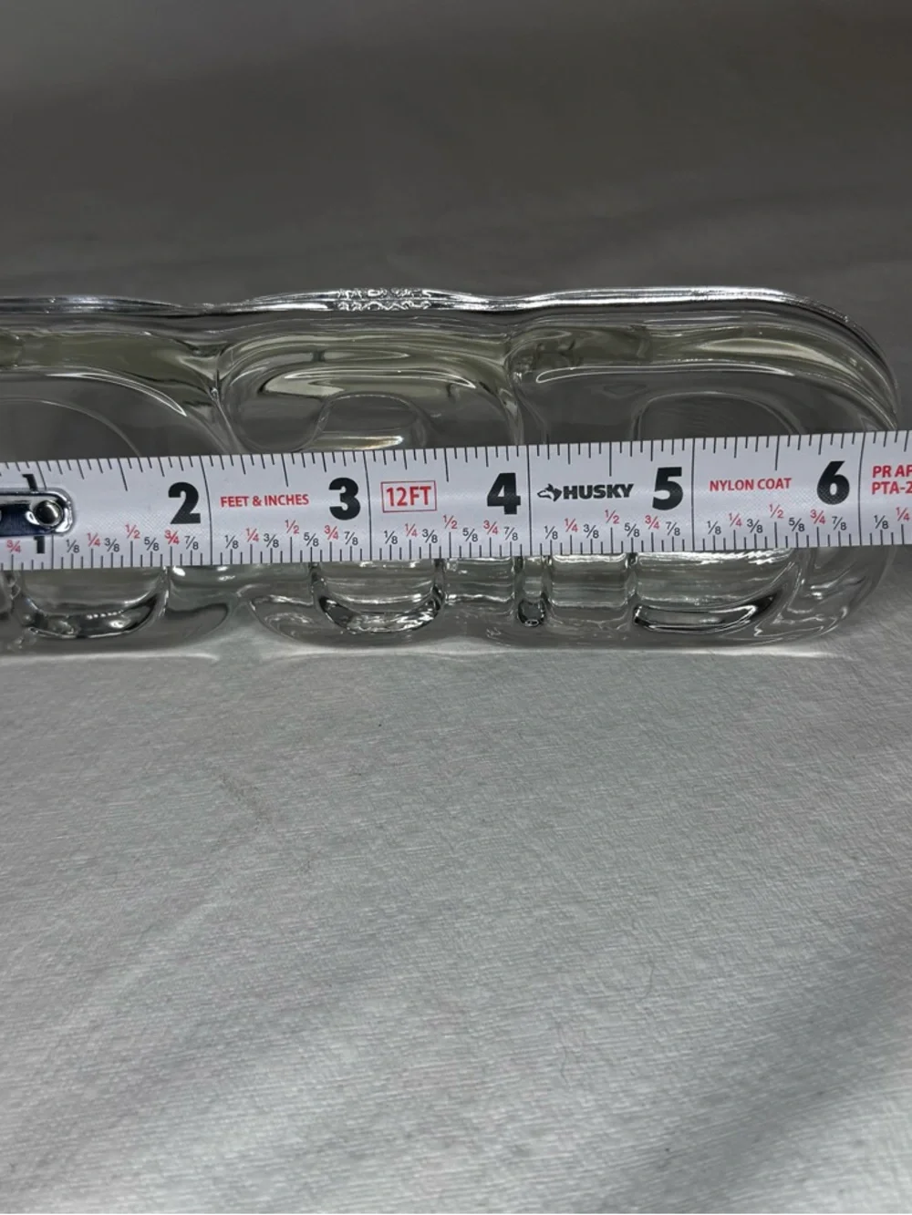 Clear Glass 'DAD' Decorative Accent